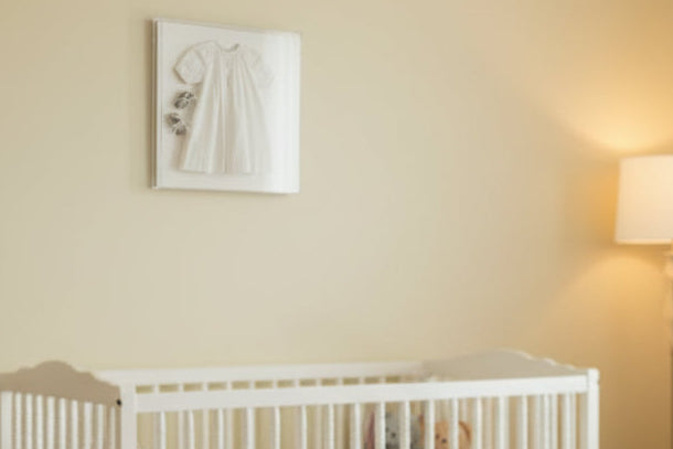 Acrylic Wedding Dress Frame with a White Canvas Backing 40x70x10 Custom Frames Custom Sizes