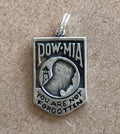 POW Prisoner of War Military Crest Charm Silver
