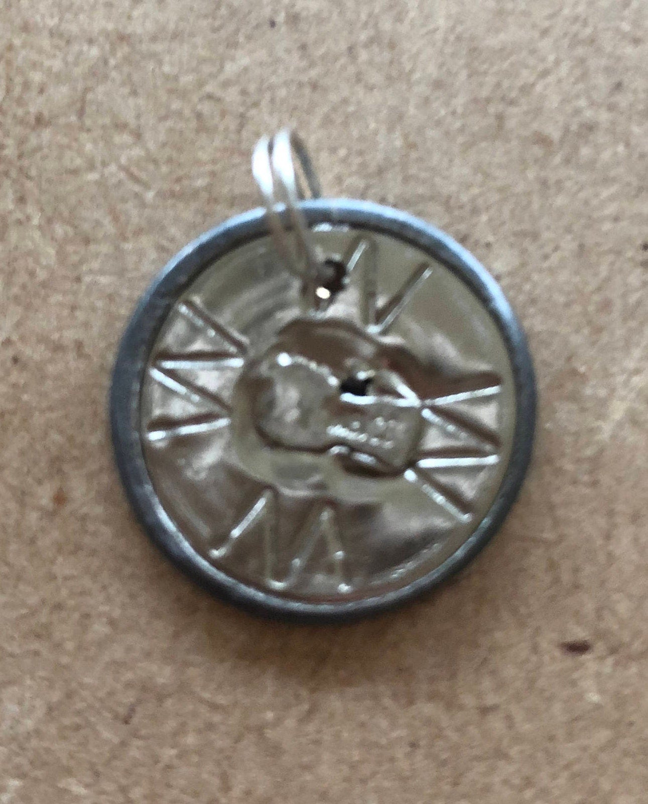 Air Force Crest Button Charm