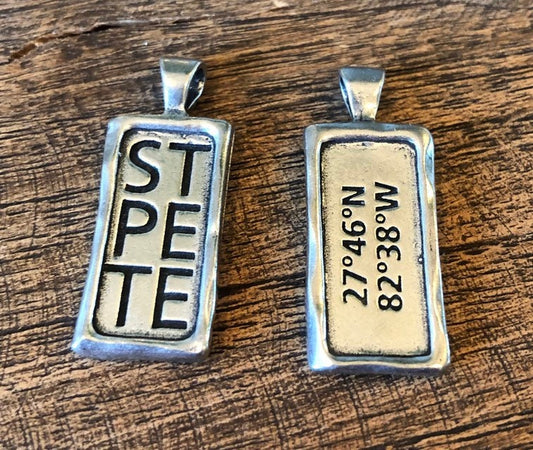 St Petersburg Pewter Charm