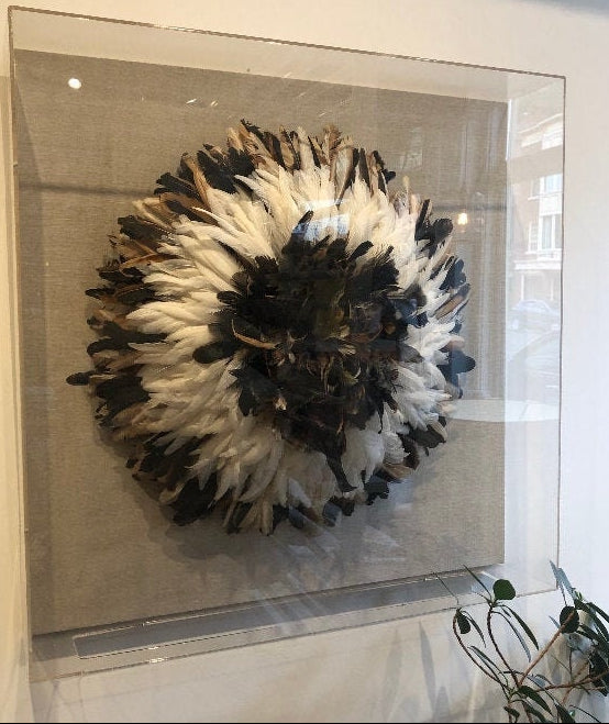 Custom Acrylic Shadow Box Frame with Canvas - Made in USA