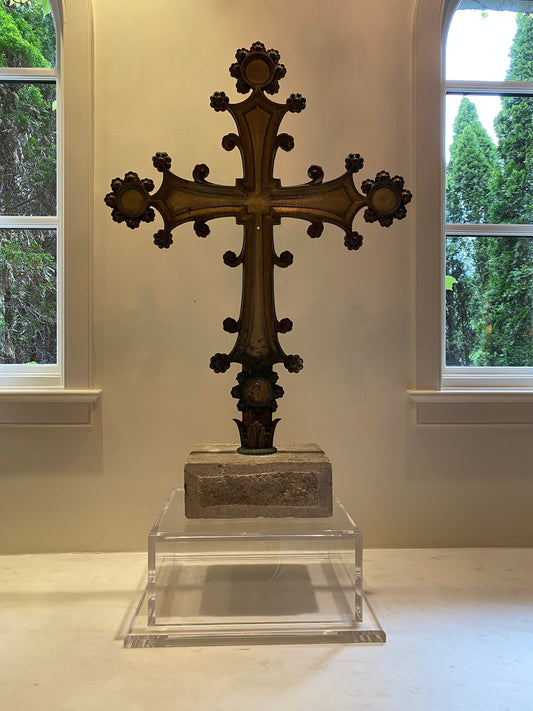 Acrylic Pedestal Clear Lucite Box Stand  Sculpture Column 7x12x14