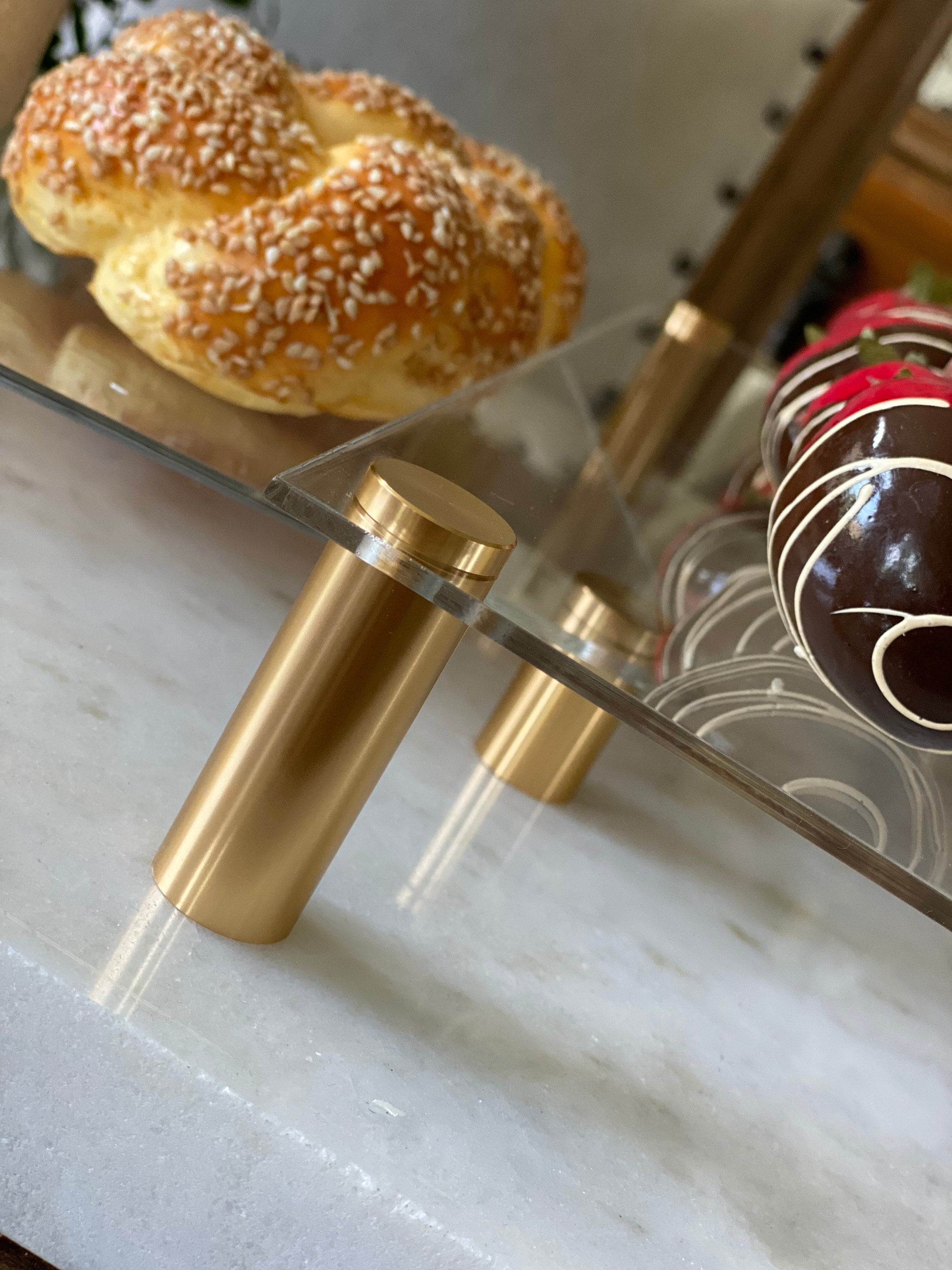 Acrylic Clear Serving Platter Tray Display Food Wedding Party Charcuterie boards Custom sizes available