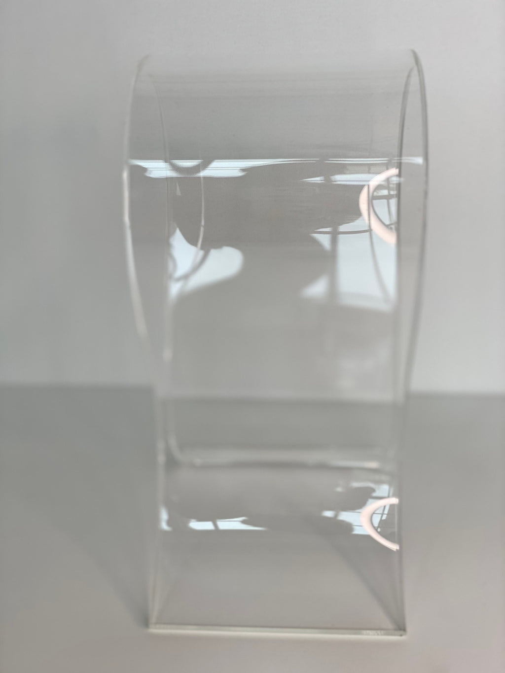 Headphone Acrylic Stand Hanger Holder Clear Modern Sleek
