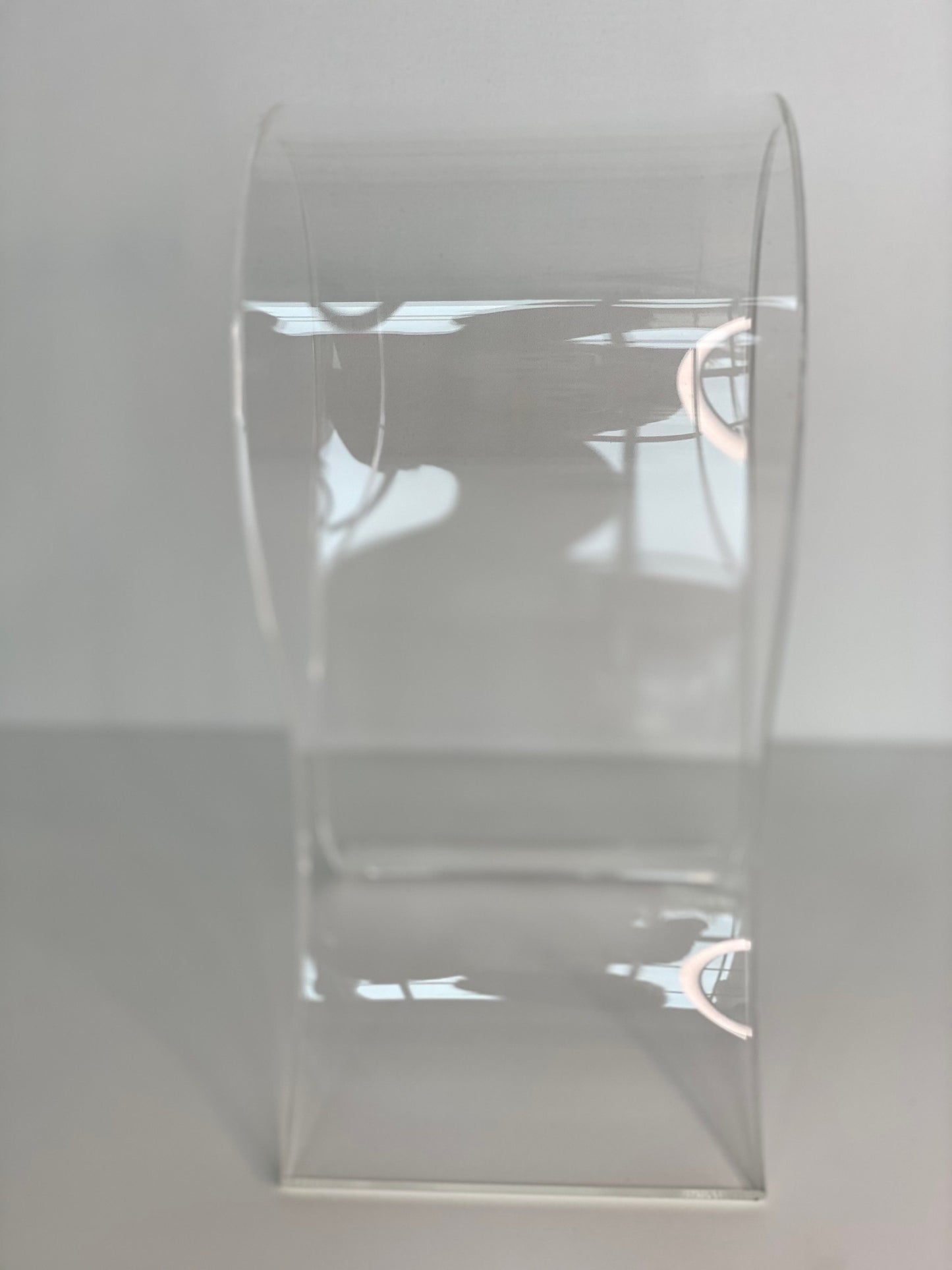 Headphone Acrylic Stand Hanger Holder Clear Modern Sleek