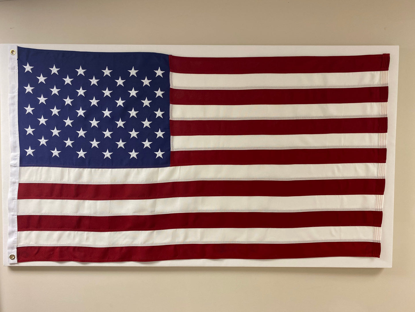 American Flag in Acrylic Shadow Frame Antique Flag Available USA-made