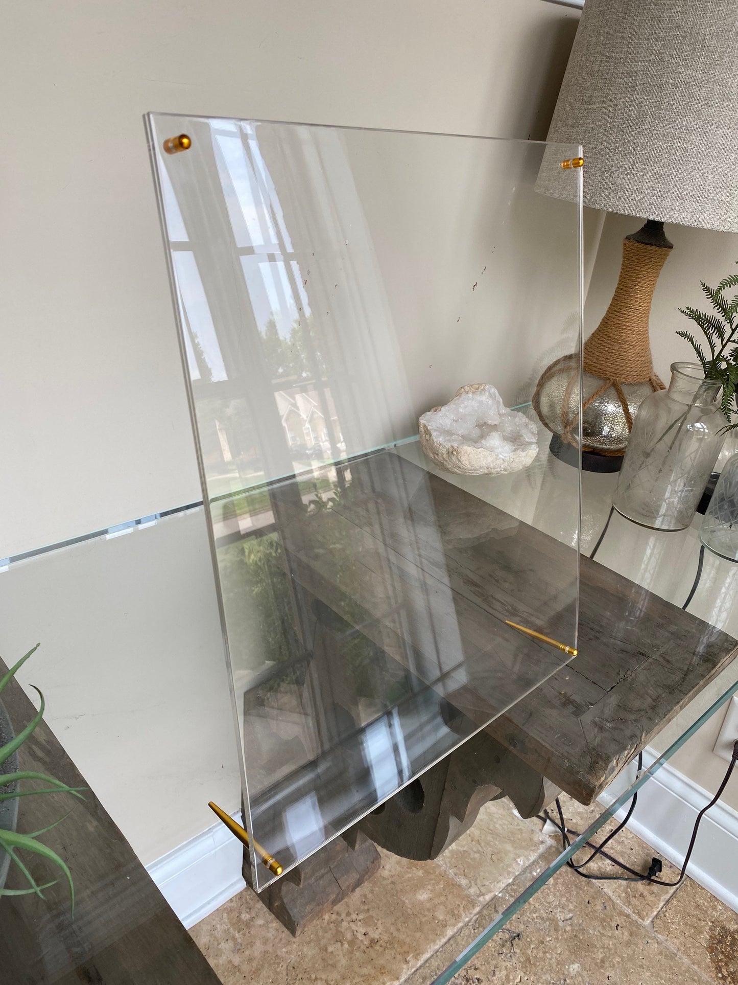 Acrylic Table Top Picture Frame 7x9: Diploma Display