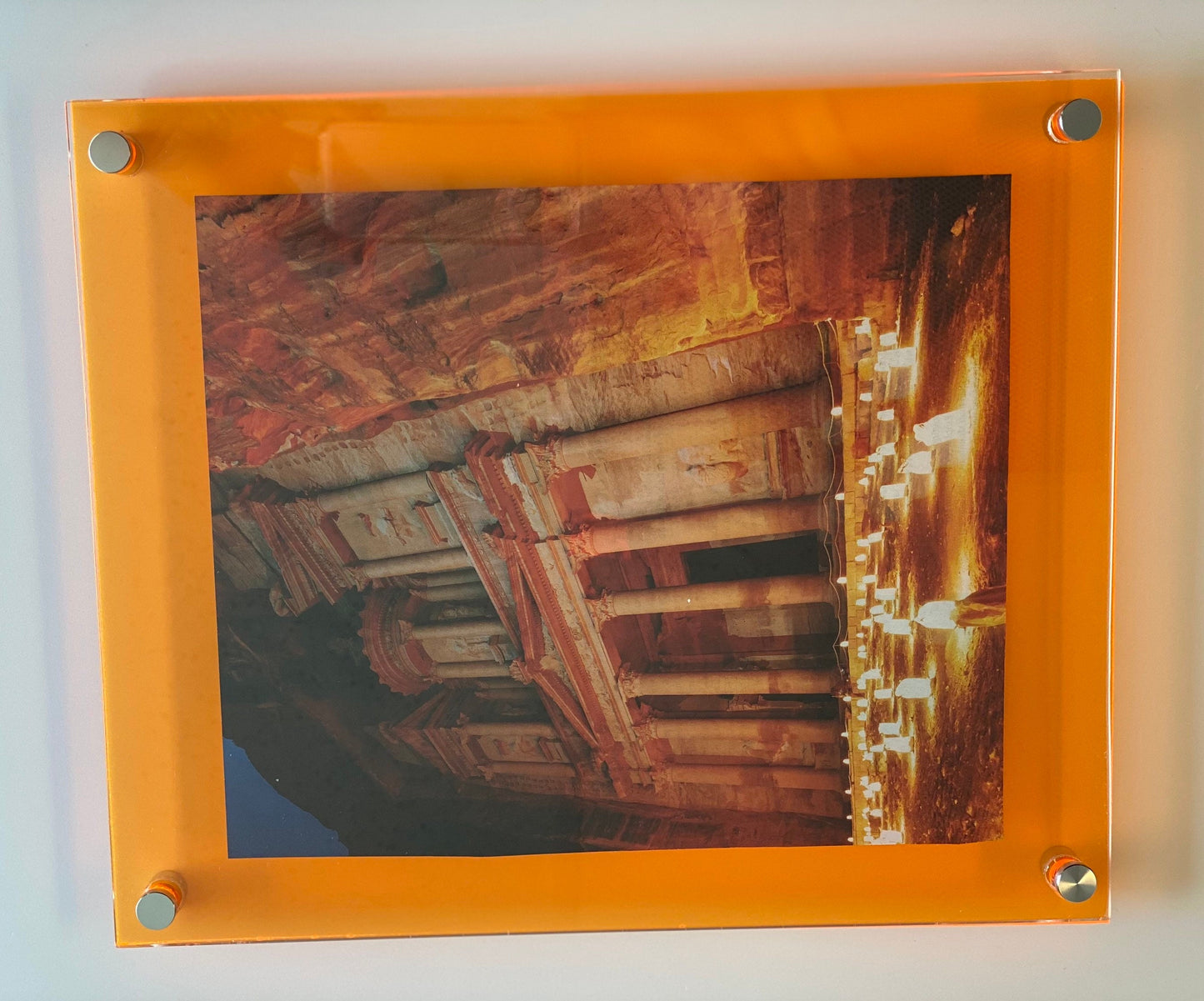 Acrylic Floating Frame 2 pieces of Acrylic Made in USA