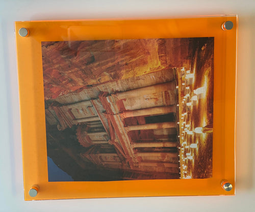 Acrylic Floating Frame 2 pieces of Acrylic Made in USA