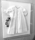 Acrylic Frame Shadow Box Baby Gown Christening Baptism Newborn Kit Comes with Canvas Custom