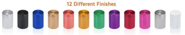 Colored Standoff Bolts: Acrylic Floating Frame Hardware Set